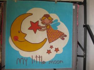 Quality Fairy little girl little moon Acrylic Handtufted Children Carpet Rug wholesale