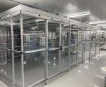 Aluminum Class 100 Mobile type Laminar flow Clean room booth