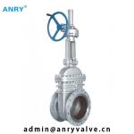 WCB Body 4 Inch Os&Y Gate Valve CS F6a 13%CR Flanged RF JIS 10K 30K