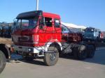 40 - 80 Tons Tractor Head Trucks NG Cab 4 Point Full Floating Air Suspension