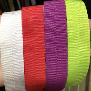 Quality Herribone Polypropylene Webbing 20mm 25mm ISO14001 Pp Webbing wholesale