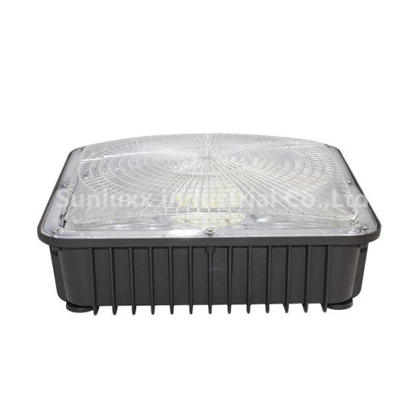 Dust Proof 70W LED Surface Mount Canopy Lights , High CRI Commercial LED Canopy