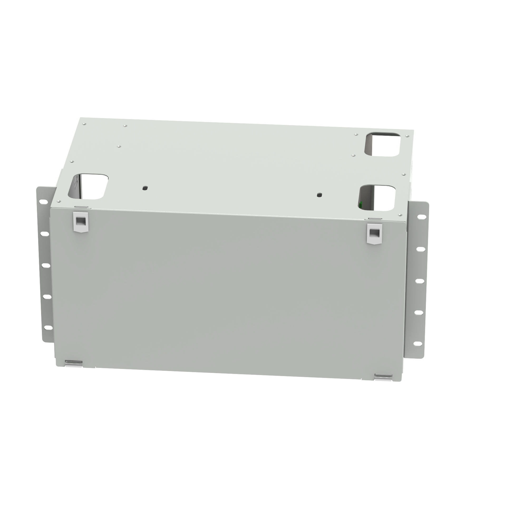LC Type 96 Ports Fiber Patch Panel for Network FTTH Distribution in Data Center ODF