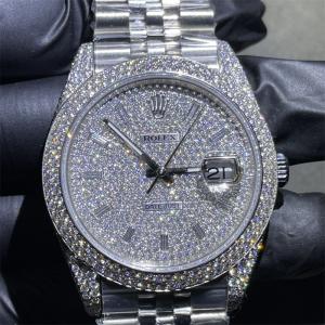 Quality Hand Setting Moissanite Watch Rolex Rolex Datejust Watches 2824 wholesale