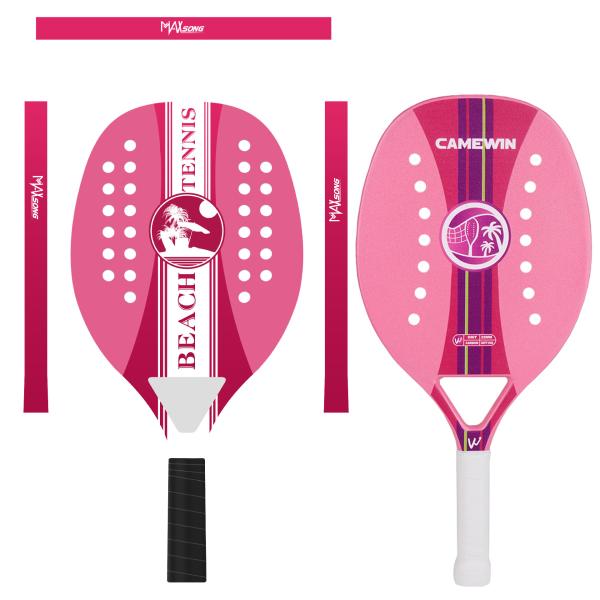 Print Your Own Logo Beach Tennis Paddle Racket Personalized Tennis Padel