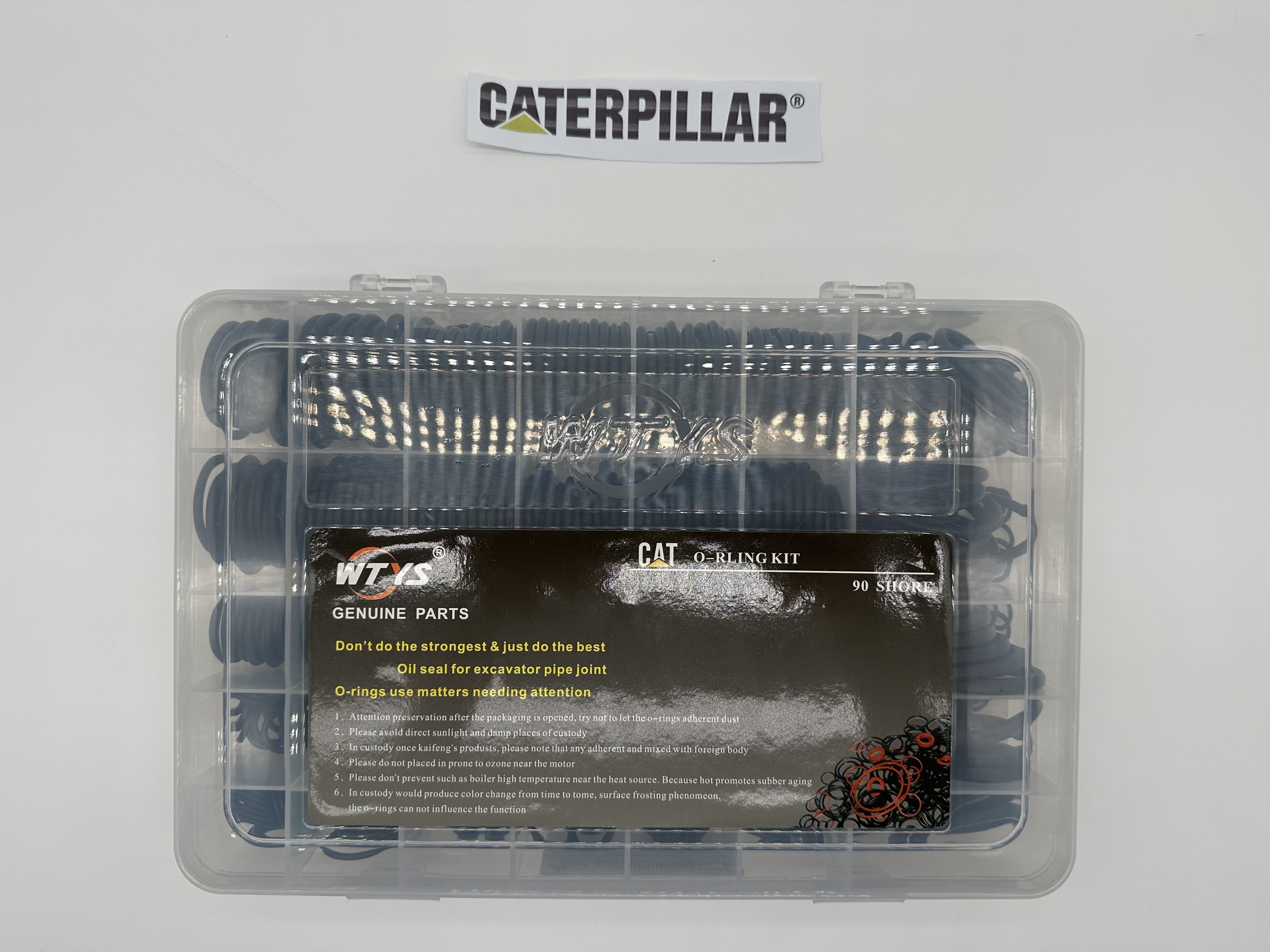 WYS Caterpillar CAT O Ring Kit Box Excavator Arm O Ring Kit Box Repair Kit Box