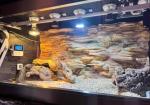 PU Simulated Terrarium Rock Background Non Toxic Moisture Resistant