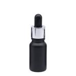 20ml 30ml 50ml Matte Black Glass Dropper Bottles For Essential Oi Eye