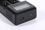 Electric 26650 18650 Smart Charger 50/60HZ Frequency 12 Months Warranty