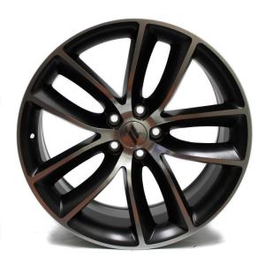 Quality 71.6 dodge challenger 20 inch rims Polished Black dodge charger replica wheels 2526 wholesale