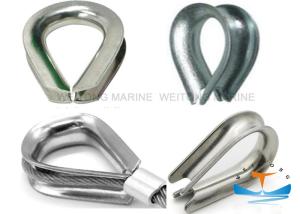 Quality Bright Surface Carbon Steel G414 Heavy Duty Wire Rope Thimble US Type Standard wholesale