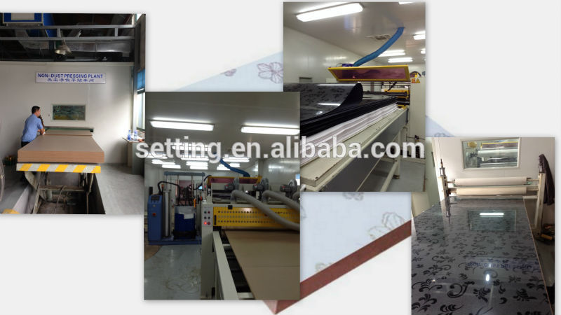 scratch resistant high gloss acrylic MDF panel , 1220*2440*19mm