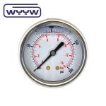 Industrial Brass Back Mount Oil Filled Manometer For Glycerine