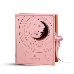 Quality Recyclable Wholesale Custom Logo DIY perfume packaging baby pink gift set box wholesale