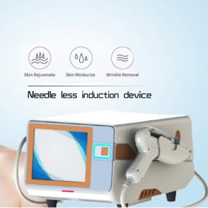 Quality Two Handles Skin Care Machine Customized Needle Free Mesotherapy Machine Anti Aging wholesale
