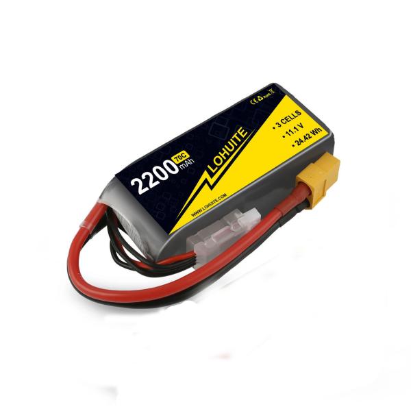 11.1V 2200mAh 3S 70C LiPo Battery for RC Helicopter Aircraft Quadcopter Cars