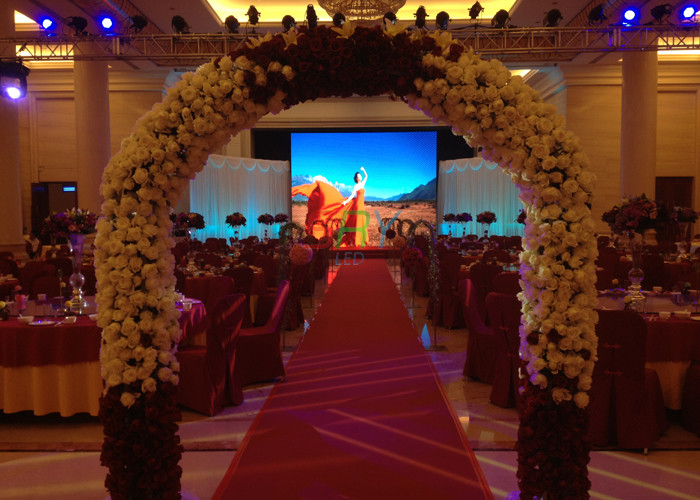 7.62mm SMD3528 Stage LED Screens , LED Stage Curtain Screen For Rental