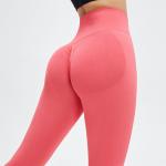 Nude Seamless High Waisted Yoga Leggings Breathable Push Up Workout Pants