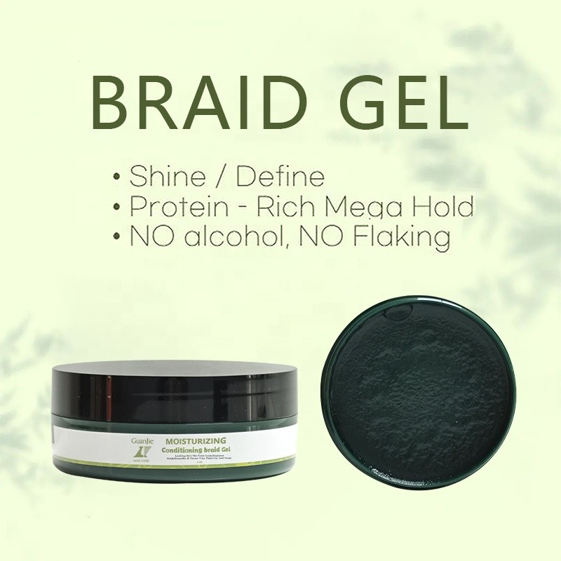 4oz Moisturizing Loc And Conditioning Hair Gel Extra Hold All Hair Types Twisting Smooth Edges Extra Hold Braid Hair Gel