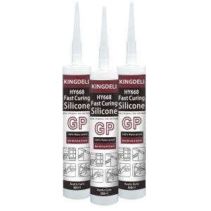 Quality Universal Fast Cure Acetic Silicone Sealant For Door Glaziery Multipurpose wholesale