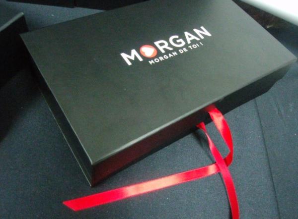 Custom magnet folding paper flat pack box luxury magnetic gift box with silk