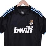 Real Madrid 2009-2010 Away Retro Football Club Jerseys Classic Printing