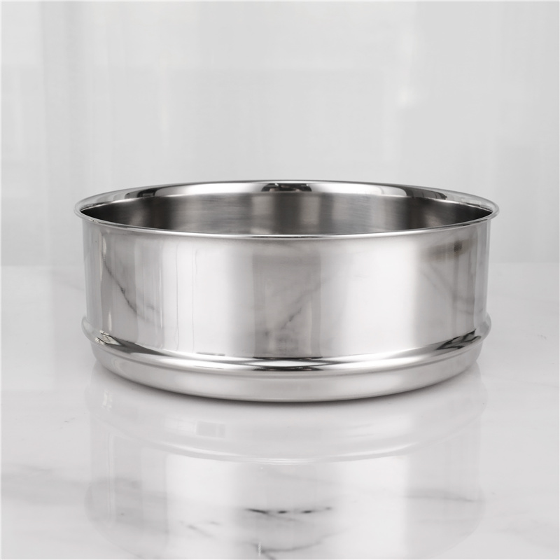 20cm 3 Layer Stainless Steel Steamer Basket Dumpling Vegetable Steamer Pot