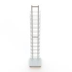 12 Tiers Floor Standing Hat Rack Metal Wire Baseball Cap Display Rack