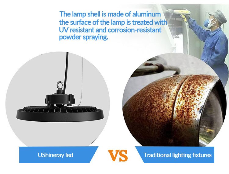 150W 19500lm Commercial Industrial LED High Bay Lights For Garment Factory Ceiling