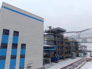 Quality Solid Waste Hazardous Waste Incineration Plant Rotary Kiln Incinerator With Hydraulic Feeding Device wholesale
