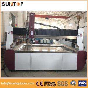 Quality Aluminium alloy cnc water Jet cutting machine 0-15meter/min 3.7L/min wholesale