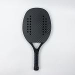 22mm Rocket Rackets Racchetta Padel For Outdoor Sport Carbon Texture Visible