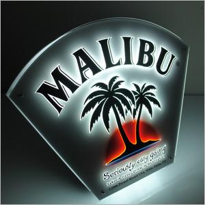 Quality Desktop novelty acrylic led crystal sign wholesale