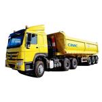 CIMC 3 Axles 60 Ton Semi Tippers Tractor Trailers for Sale in Zimbabawe