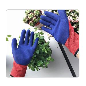 Quality Good Grip Industrial Protective Gardening Gloves With Colorful Latex Dipping On Palm wholesale