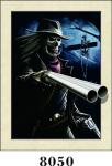 Cool Skeleton Painting 5D Lenticular Wall Poster 4 Colour 3D UV Printing