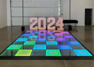 Quality Stage LED Dance Floor Panel Waterproof Full Color Anti-collison LED dance floor Tiles wholesale