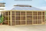 Double Ceiling Waterproof Gazebo Sun Room