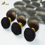 Custom Brazilian Ombre Hair 24 Inch Hair Extensions Bundles Weave