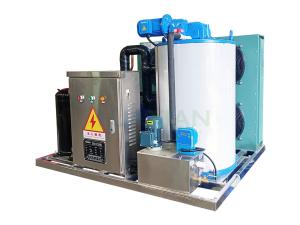 Quality Fresh Water Flake Ice Machine 2 Ton Air Cooling For Fish Shop wholesale