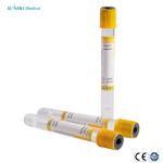 Disposable Gel Clot Additive SSGT Glass Vacuum Blood Collection Tube 16*100mm