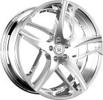 19 inch black machine face chrome 5*120 1 piece forged racing wheels rim