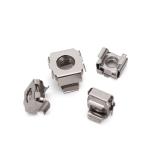 Alloy Steel M6 Square Locking Cage Nut Nickel Plated for Imperial Measurement