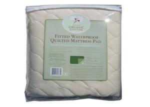 Quality Organic Cotton Cradle Mattress Pad , Comfortable Toddler Mattress Pad wholesale