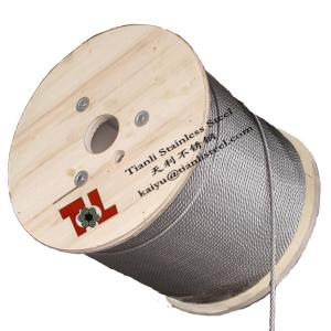 Quality 6mm 7x19 Stainless Steel Wire Rope wholesale