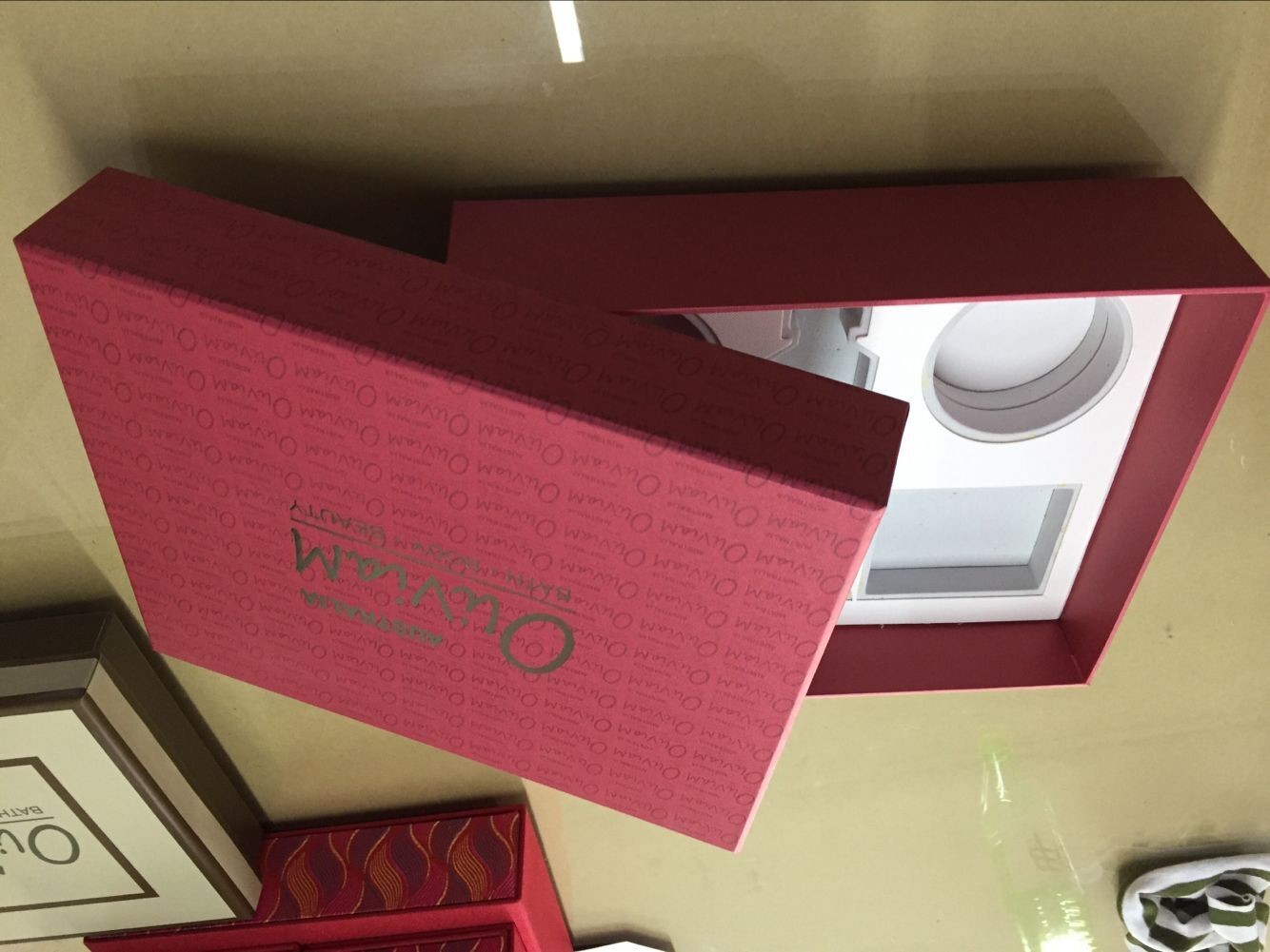 Commercial Paper Packing Box Custom Logo Printed SGS Certificate