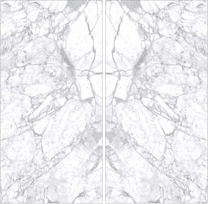 160x320cm Big Slab Marble Look Porcelain Tiles Polished Glazed Wall And Floor Tile For Meeting Room And Holte