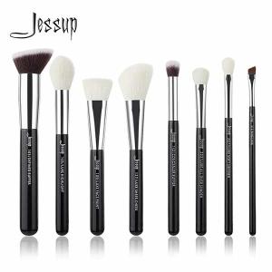 Quality Jessup Daily Use Women'S Makeup Brush Set soft natural synthetic hair wholesale