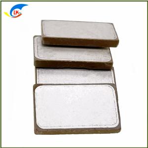 Quality 24*15*3mm PTC Thermistor For Energy Vehicle Heating 30K-90KΩ Silver Electrode Heating Plate wholesale