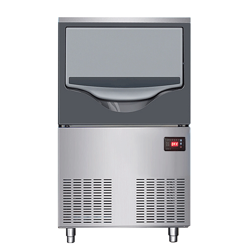 Granular Ice Machines 60kg Snow Nugget Ice Block Maker Commercial Snowflake Ice Making Machine for Business Automatic